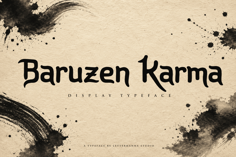 Baruzen Karma Font