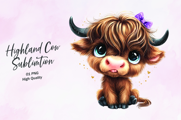 Highland Cow Clipart Image 5
