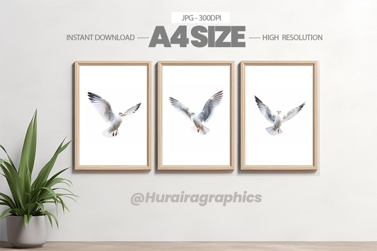 Bird Wall Art - 03 Variations example image 1