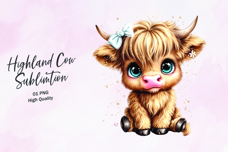 Highland Cow Clipart Image 4
