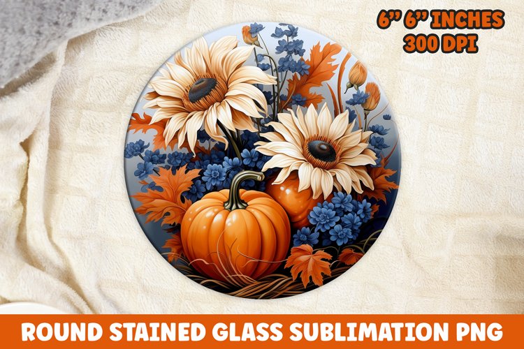 Halloween Round Sublimation| Sublimation | Pumpkin | Fall