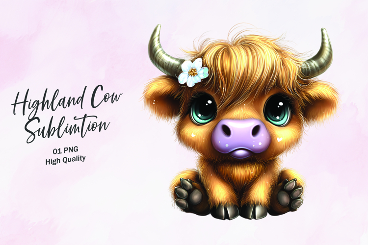 Highland Cow Clipart