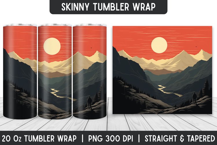 Tumbler Sublimation Wrap | Sublimation Designs | Tumbler
