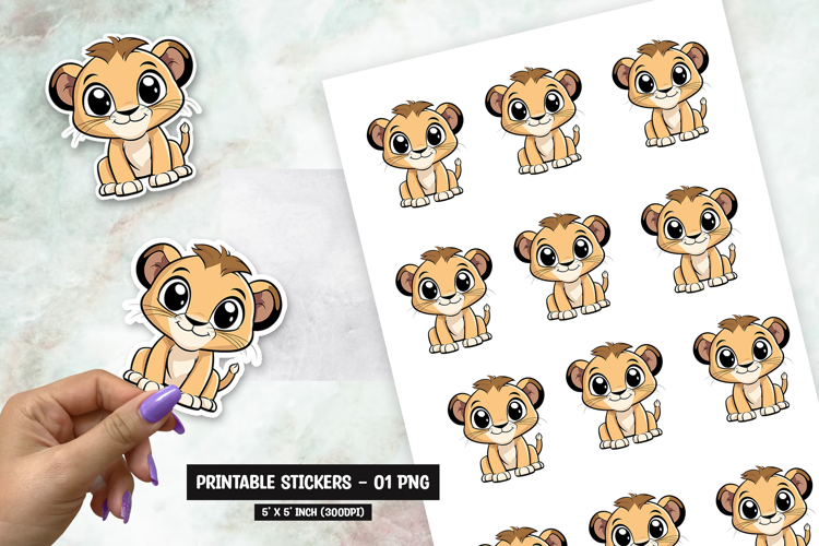 Cute Lion Clipart