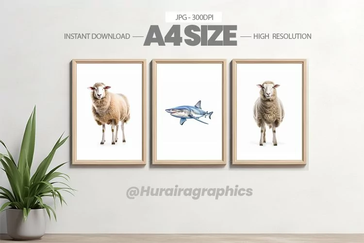 Animal Wall Art - 03 Variations