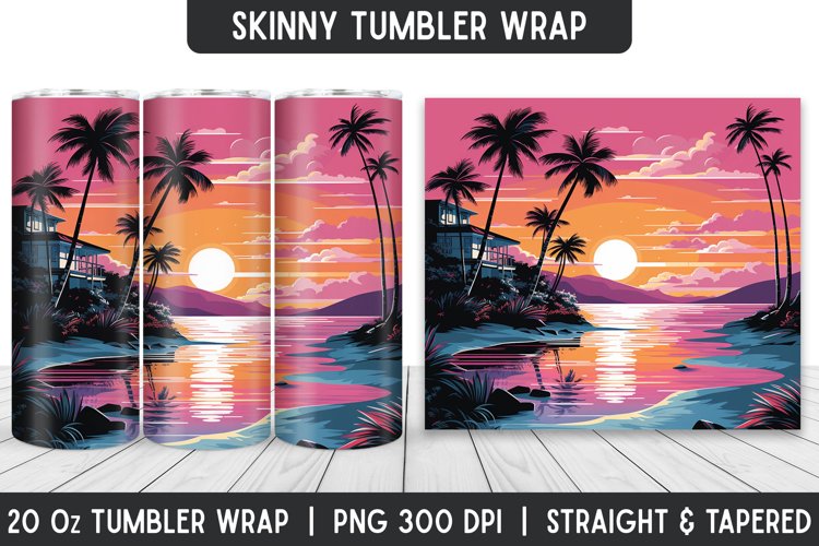 Tumbler Sublimation Wrap | Sublimation Designs | Tumbler