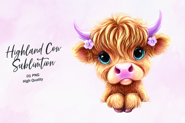 Highland Cow Clipart Image 13