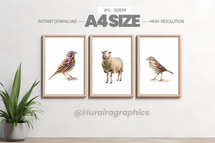 Animal Wall Art - 03 Variations example image 1