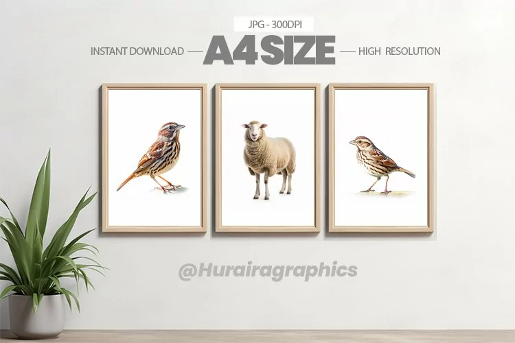 Animal Wall Art - 03 Variations