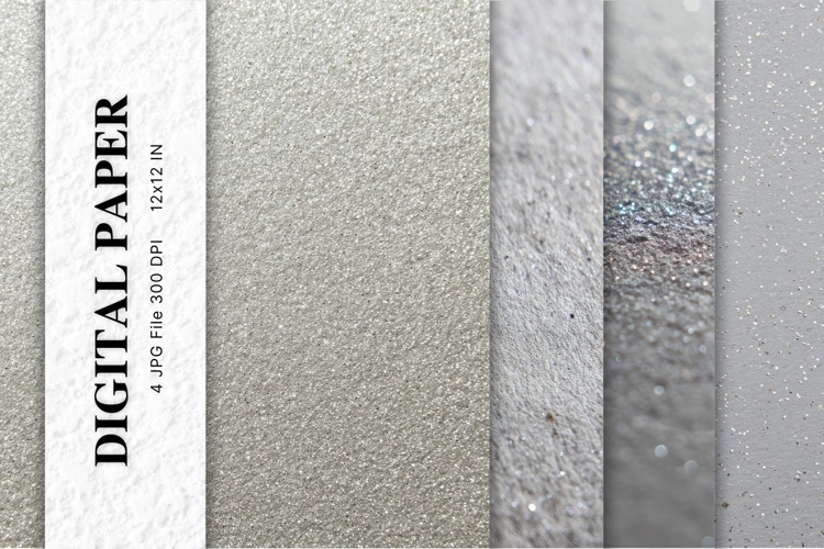 Sparkle Silver Glitter Background Image 21