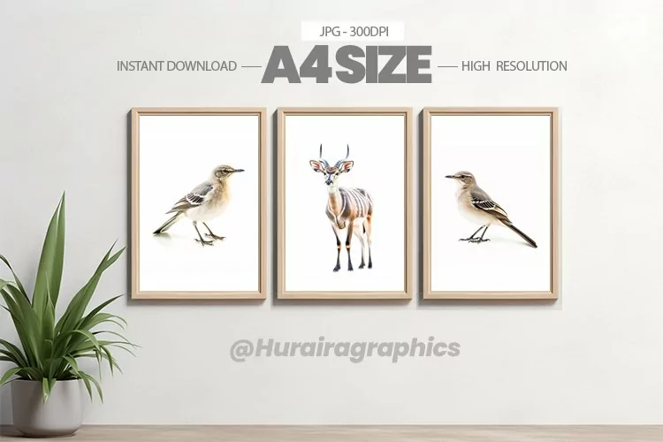 Animal Wall Art - 03 Variations