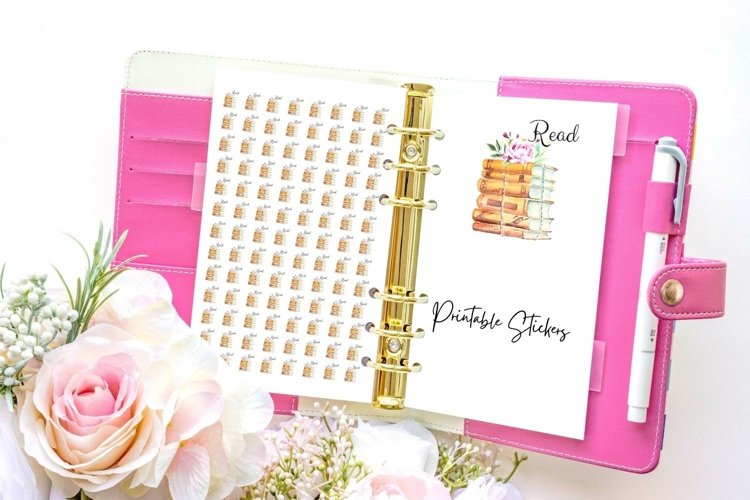 Reading Planner Sticker example image 1