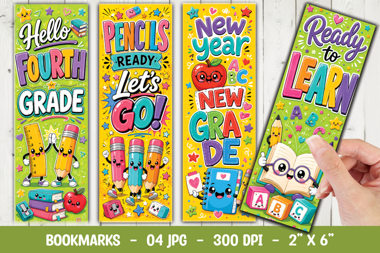 Grade Bookmark Sublimation