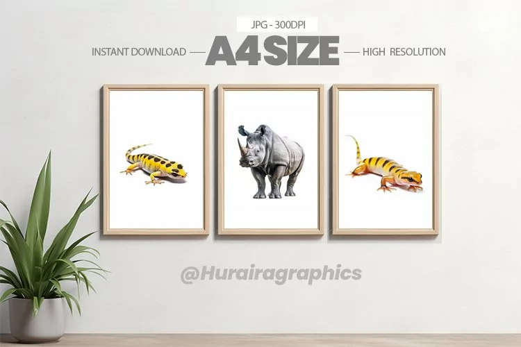 Animal Wall Art - 03 Variations