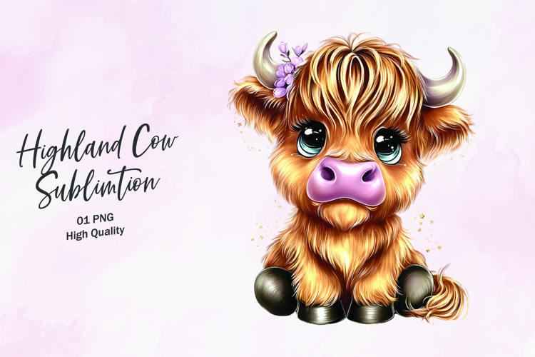 Highland Cow Clipart Image 12