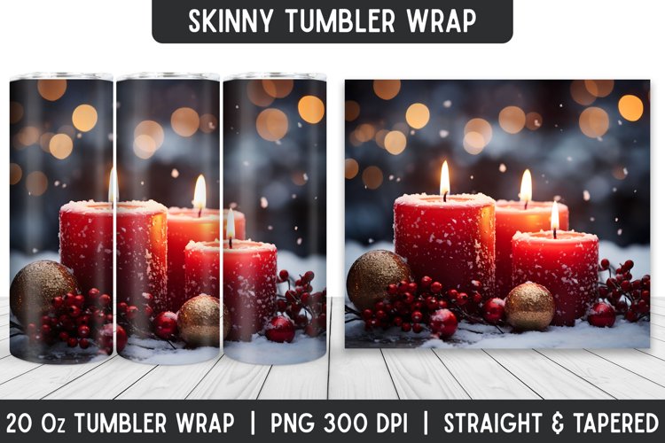 Christmas Tumbler Wrap Image 12