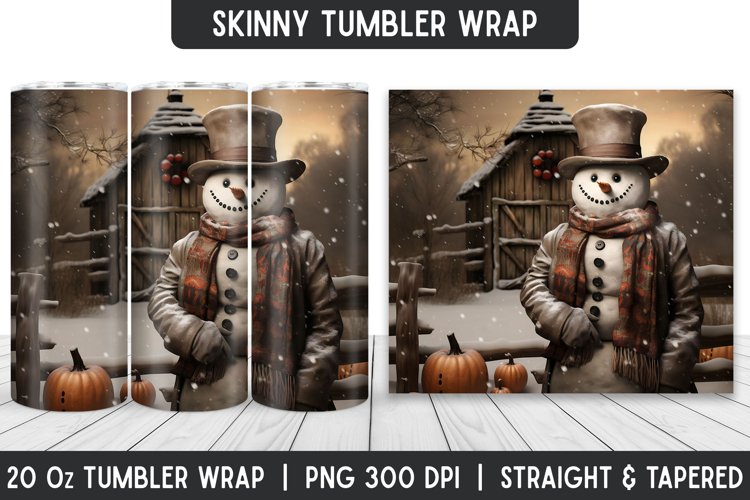 Christmas Tumbler Wrap Image 3