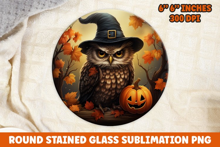Halloween Round Sublimation PNG | Halloween Sublimation