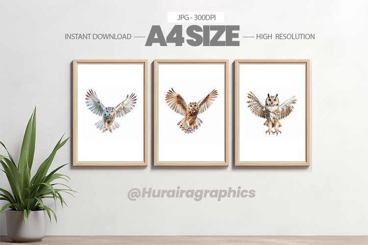 Bird Wall Art - 03 Variations example image 1