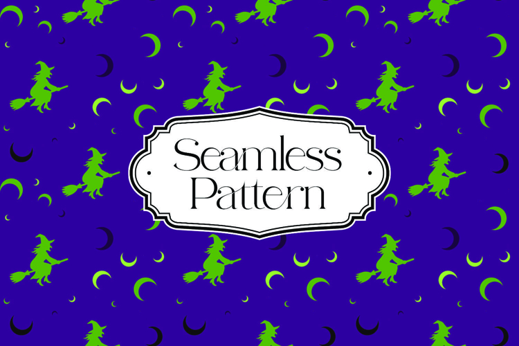 Halloween Seamless Pattern, Digital Paper