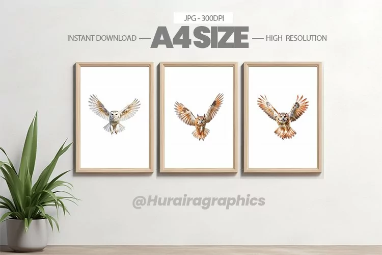 Bird Wall Art - 03 Variations