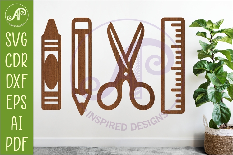 School Icons SVG Teacher Classroom Clipart 3