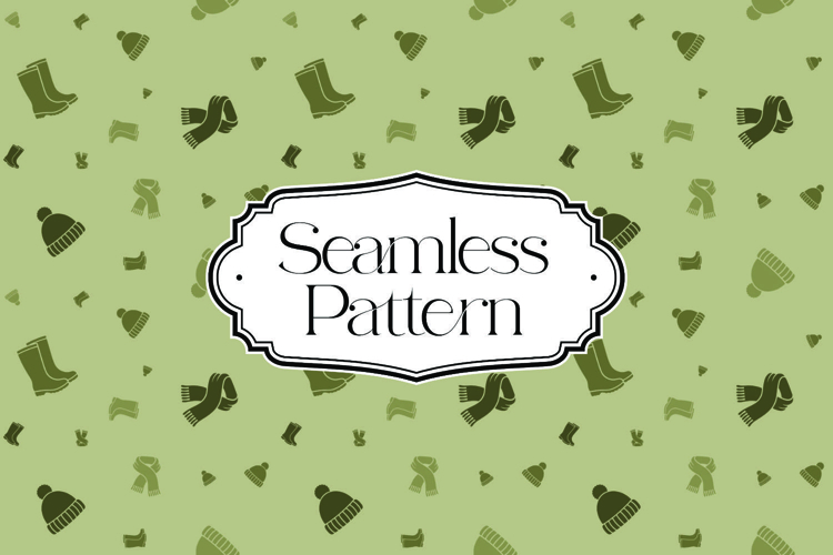 Fall Autumn Seamless Pattern, Digital Paper example image 1