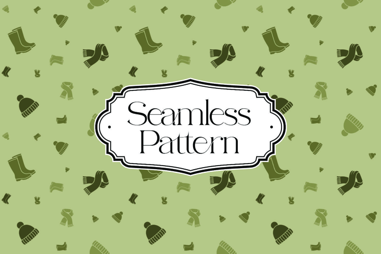 Fall Autumn Seamless Pattern, Digital Paper