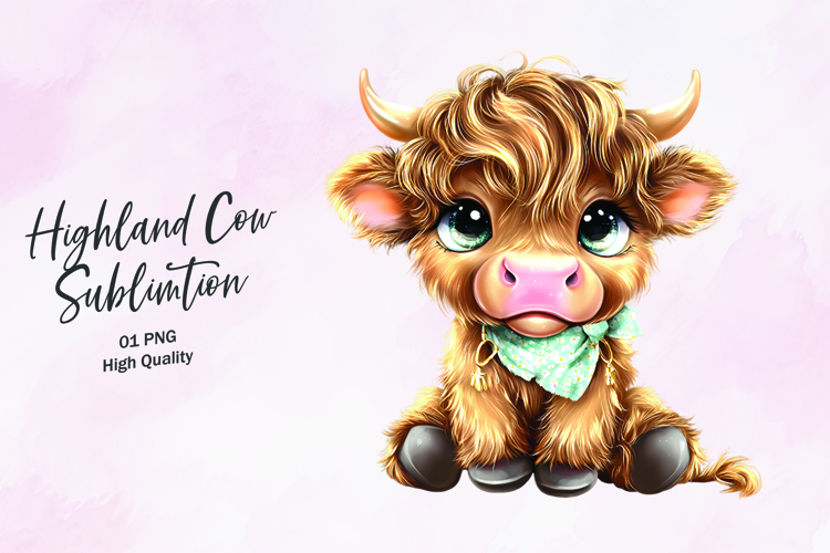 Highland Cow Clipart Image 11