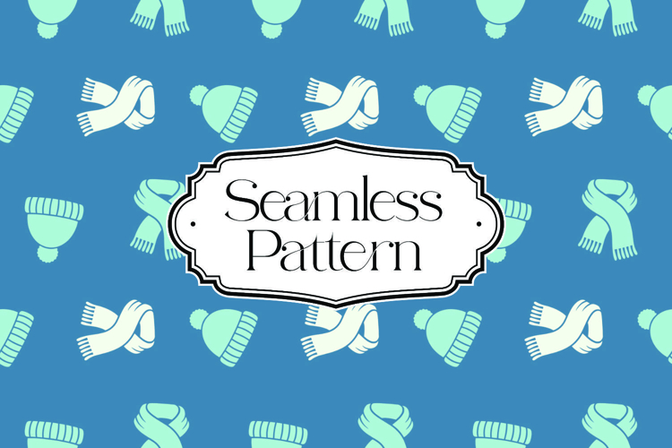 Fall Autumn Seamless Pattern, Digital Paper example image 1