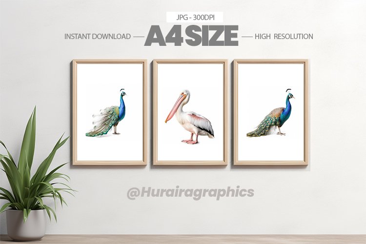 Bird Wall Art - 03 Variations example image 1