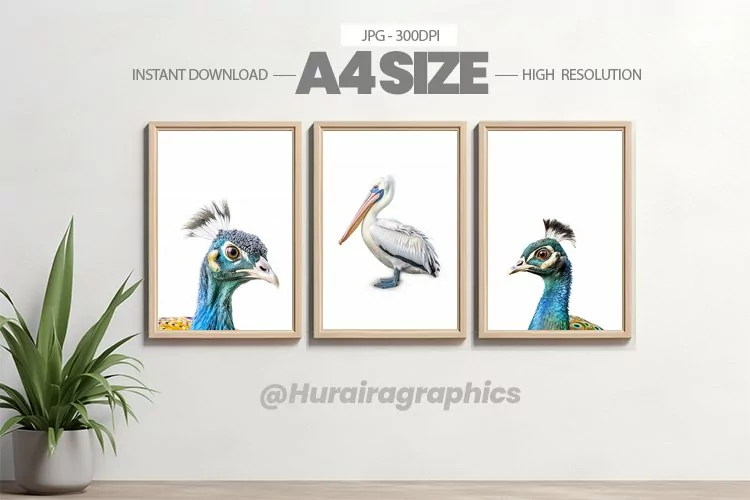 Bird Wall Art - 03 Variations