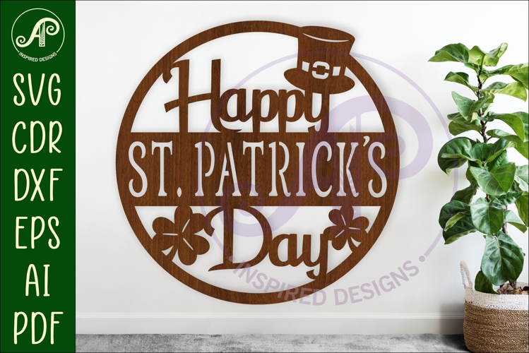 Happy St. Patricks Day wall sign