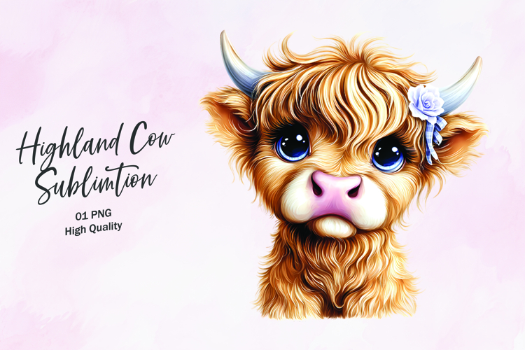 Highland Cow Clipart Image 10
