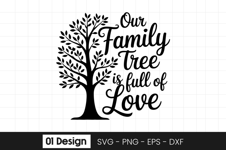 Family Tree Clipart Image 3
