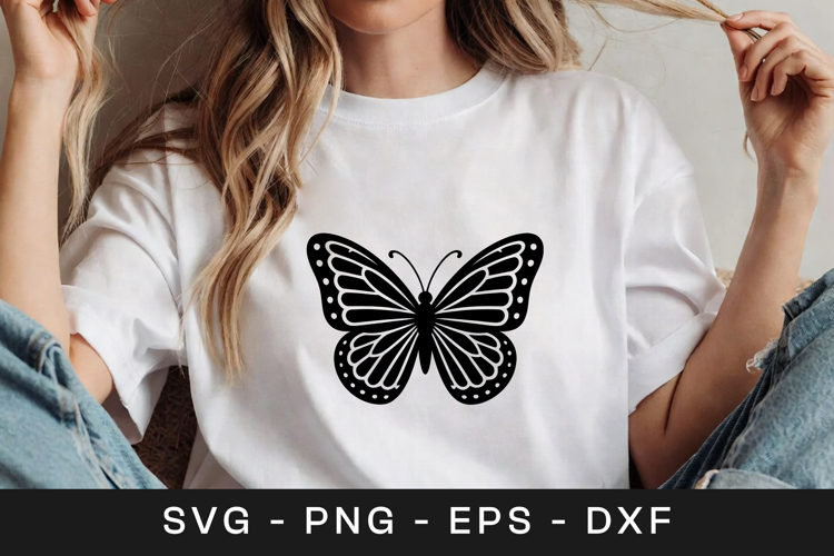 Black Butterfly Svg Image 20