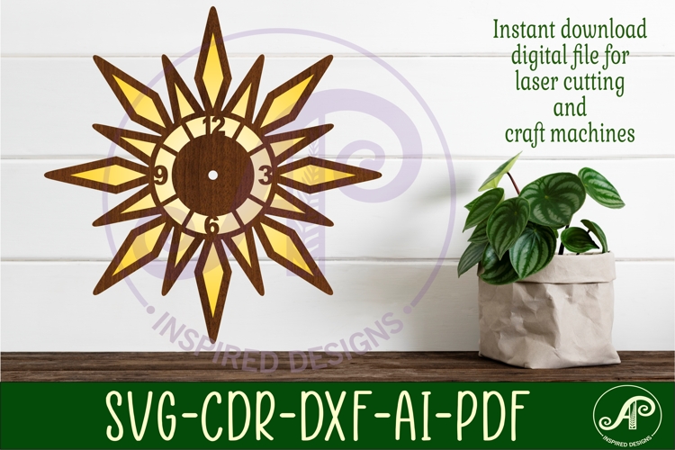 Clock Vector Image 23
