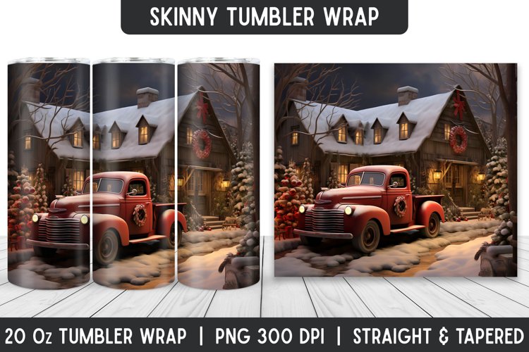 Christmas Tumbler Wrap Image 24