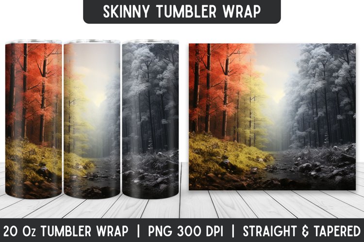 Fall Tumbler Wrap Image 3