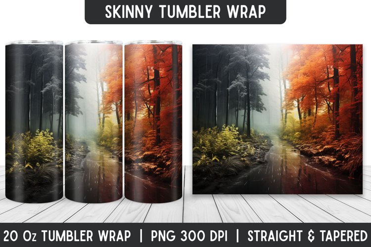 Fall Tumbler Wrap Image 9