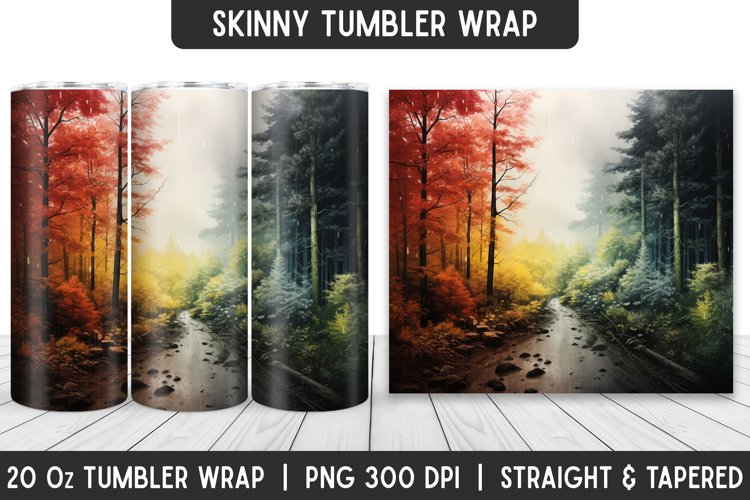 Fall Tumbler Wrap Image 7