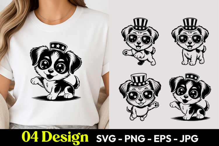 Royal Puppy SVG PNG