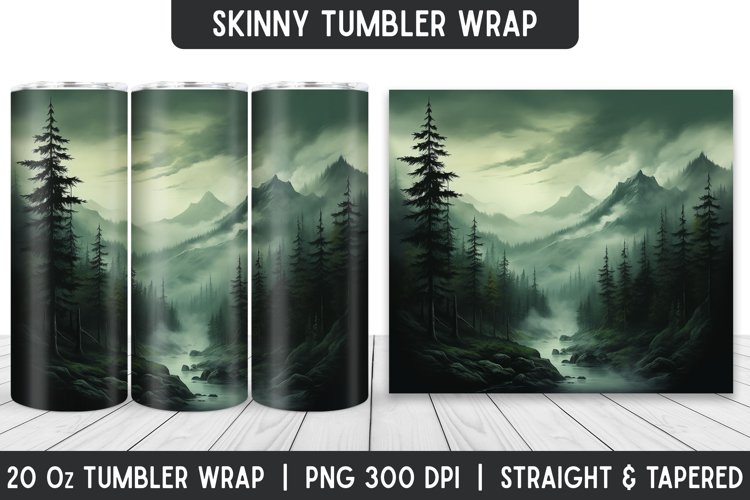 Tumbler Wrap | Sublimation Tumbler | Tumblers example image 1