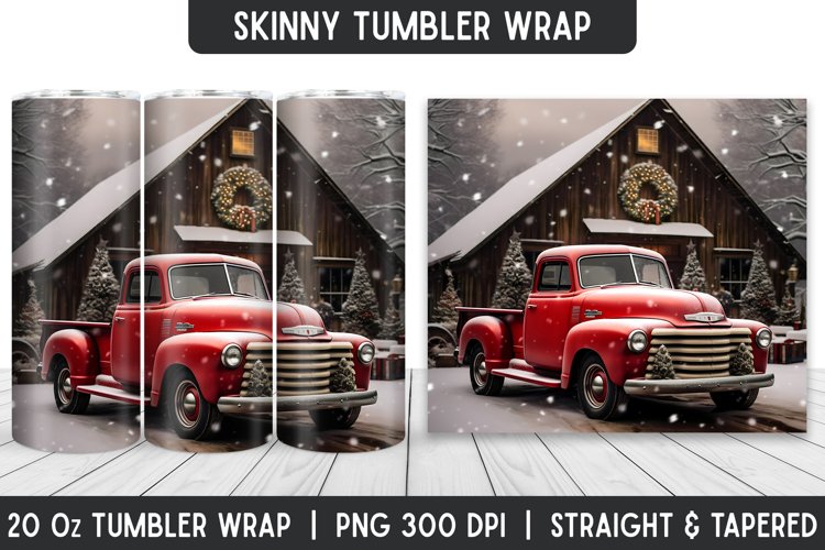 Christmas Tumbler Wrap Image 9