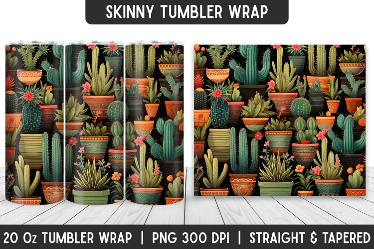 Watercolor Cactus Clipart Image 17