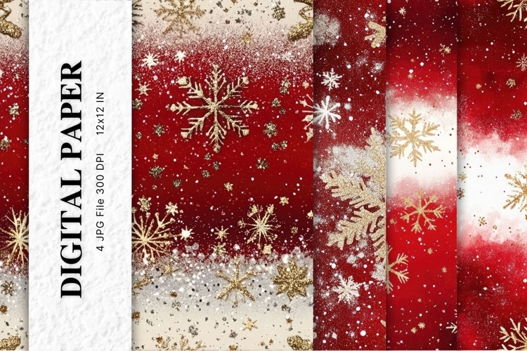 Red Sparkle Background Image 19
