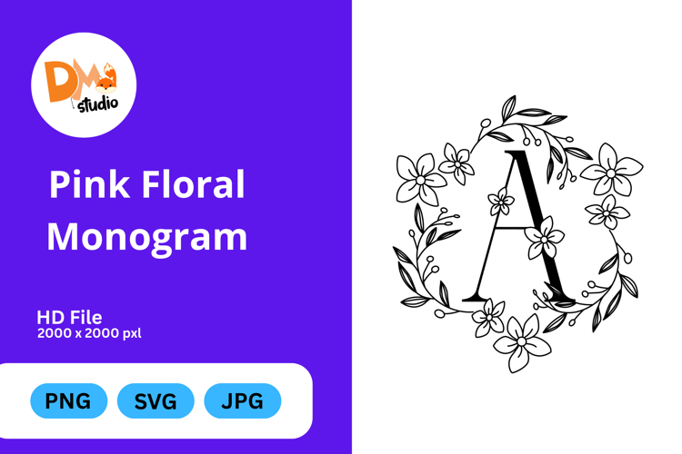 Flower Alphabet Image 5
