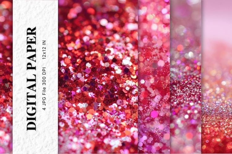Pink Glitter Background Image 17