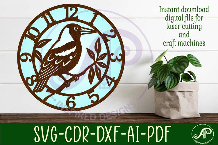 Clock Vector Image 24