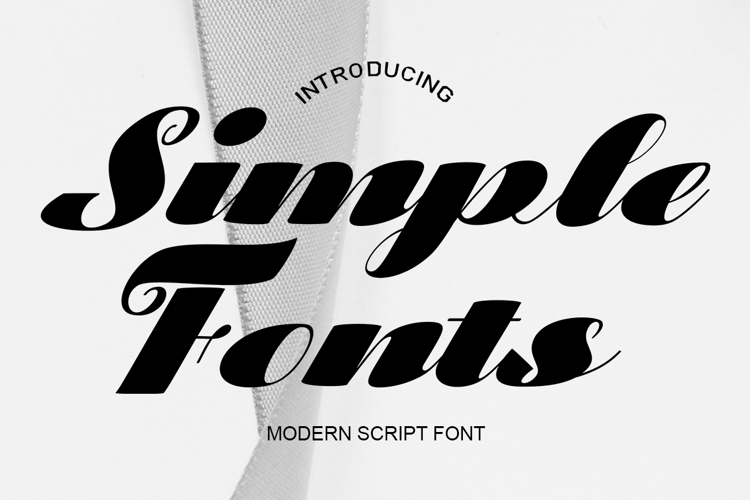 Simple Fonts